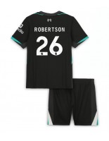 Otroške Nogometnih dresov Liverpool Andrew Robertson #26 Gostujoči 2024-25 Kratki rokavi (+ hlače)